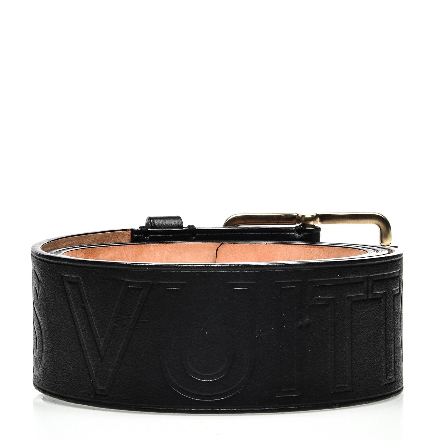 Calfskin Embossed Embossé Belt 90 36 Black