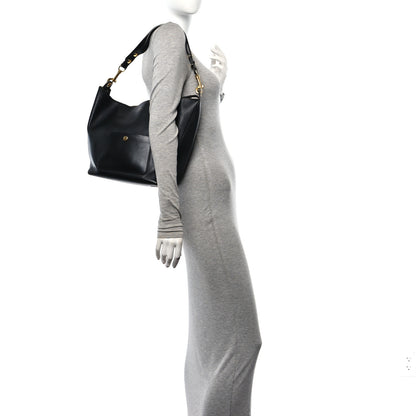 Celine Natural Calfskin Medium Zipped Hobo Black 2 of 18