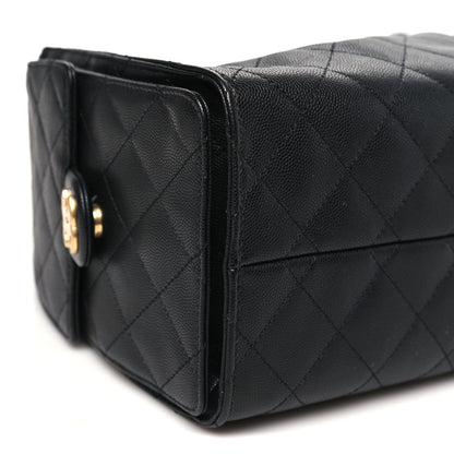 Chanel Caviar Quilted Small Chanel 25 Handbag Black 9 of 11