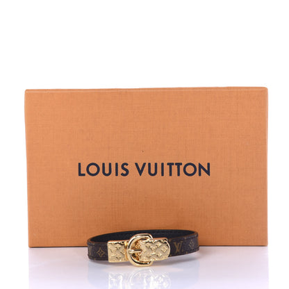 Louis Vuitton Monogram Fasten Your LV Bracelet 17 6 of 6