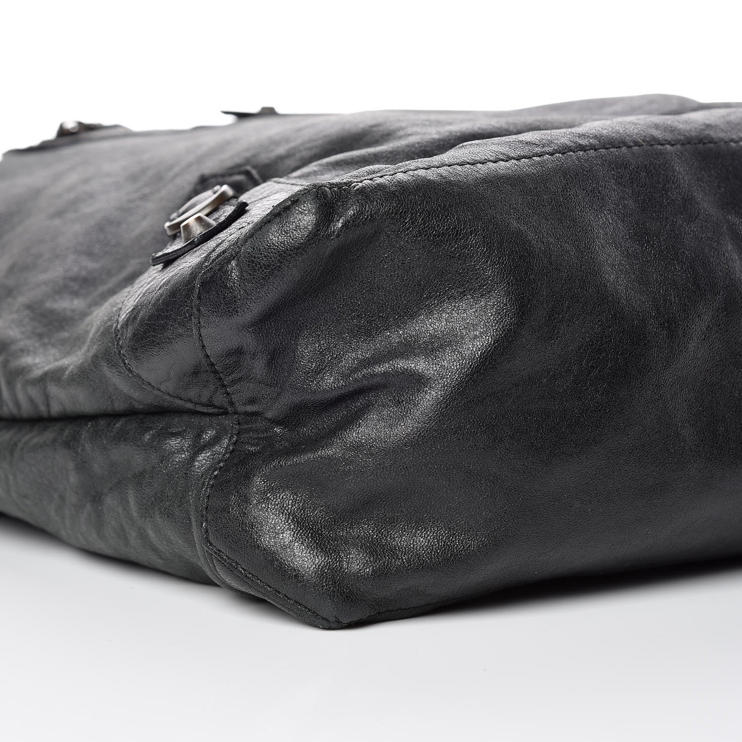 Balenciaga Agneau Classic Hardware Day Hobo Black 5 of 17