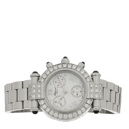 Chopard Stainless Steel Diamond Bezel 32mm Imperiale Quartz Watch White 2 of 5