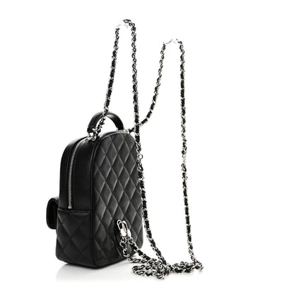 Chanel Caviar Quilted CC Mini Classic Backpack Black 3 of 11