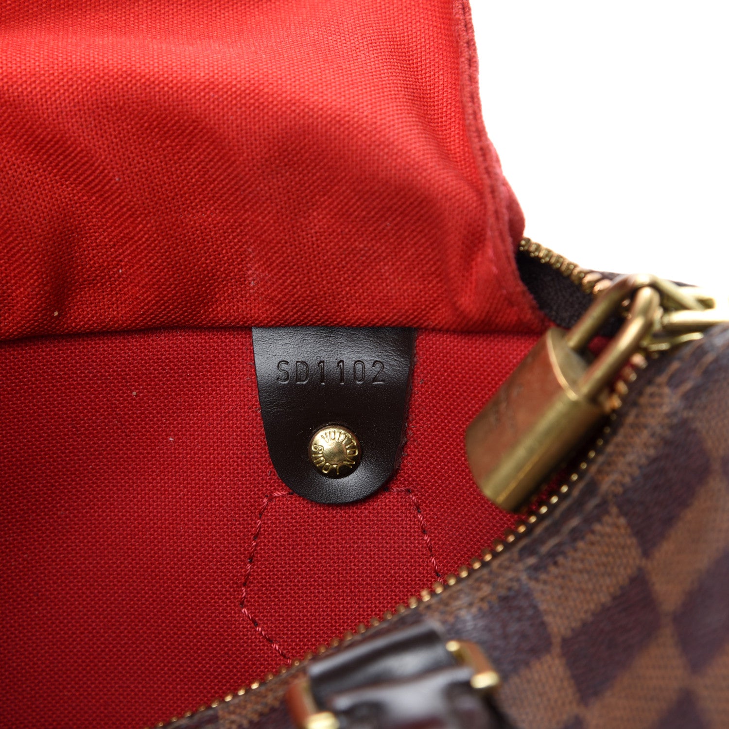 Louis Vuitton Damier Ebene Speedy Bandouliere 25 19 of 20
