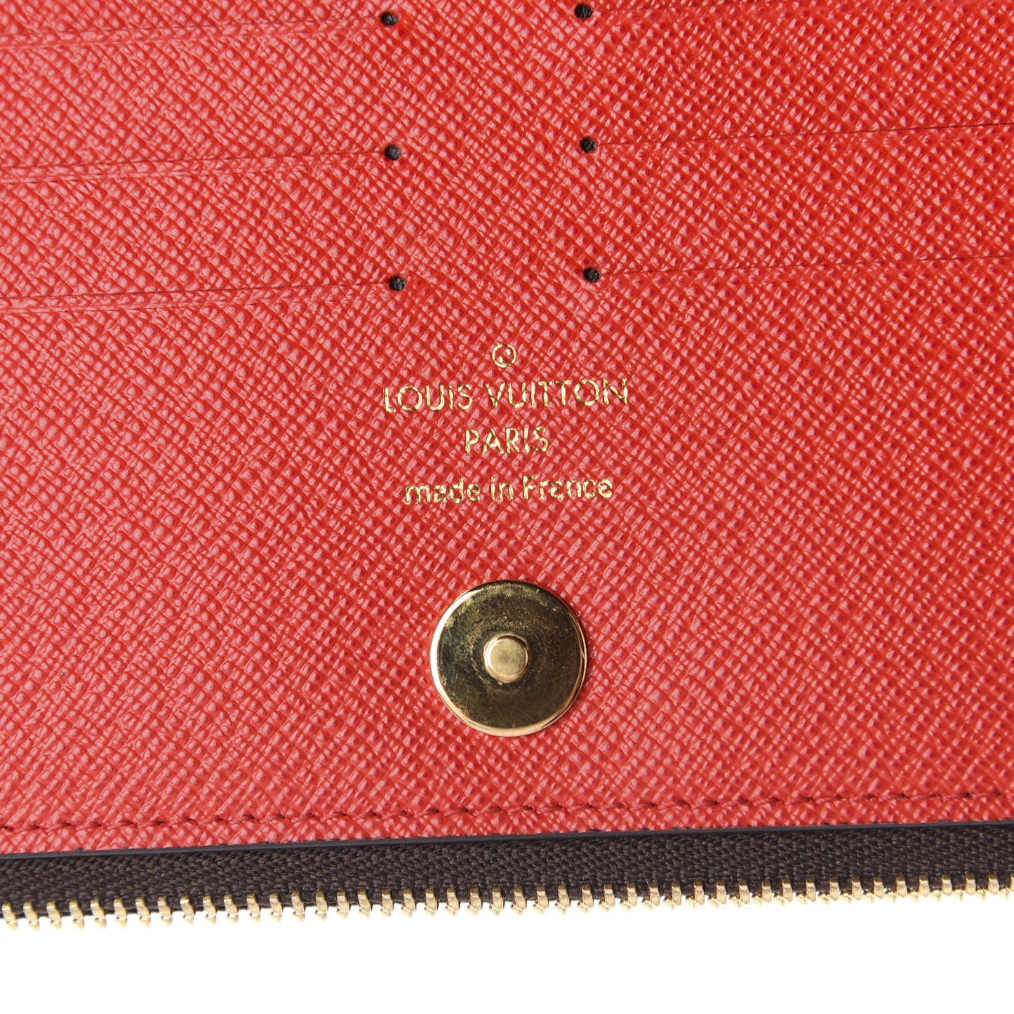 Monogram Adele Wallet Coquelicot