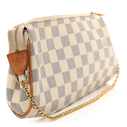Louis Vuitton Damier Azur Eva Clutch 3 of 13