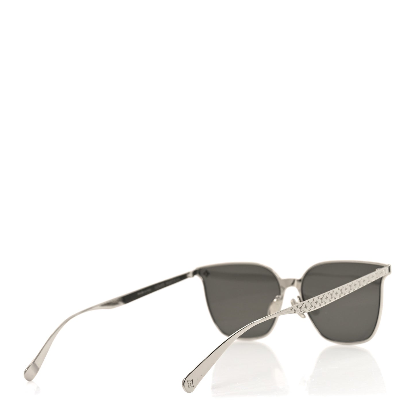 Metal My Monogram Fame Rectangle Sunglasses Z2487U Silver
