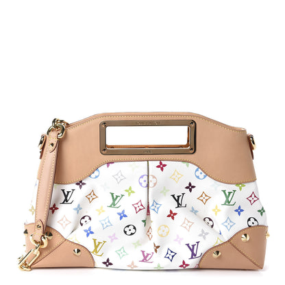 Louis Vuitton Monogram Multicolor Judy MM White 1 of 9