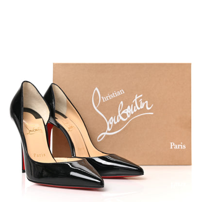 Christian Louboutin Patent Iriza 100 Pumps 38 Black 8 of 8