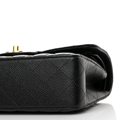 Chanel Caviar Quilted Small Double Flap Black 10 of 12