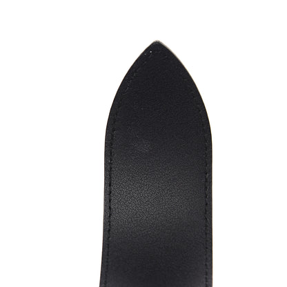 Gucci Dollar Calfskin Interlocking G Belt 95 38 Black 5 of 5