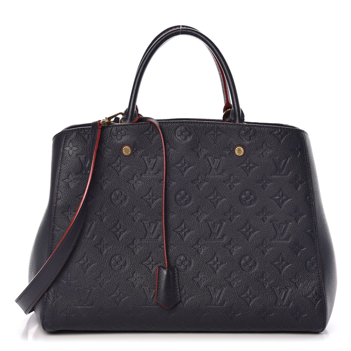 Empreinte Montaigne GM Marine Rouge