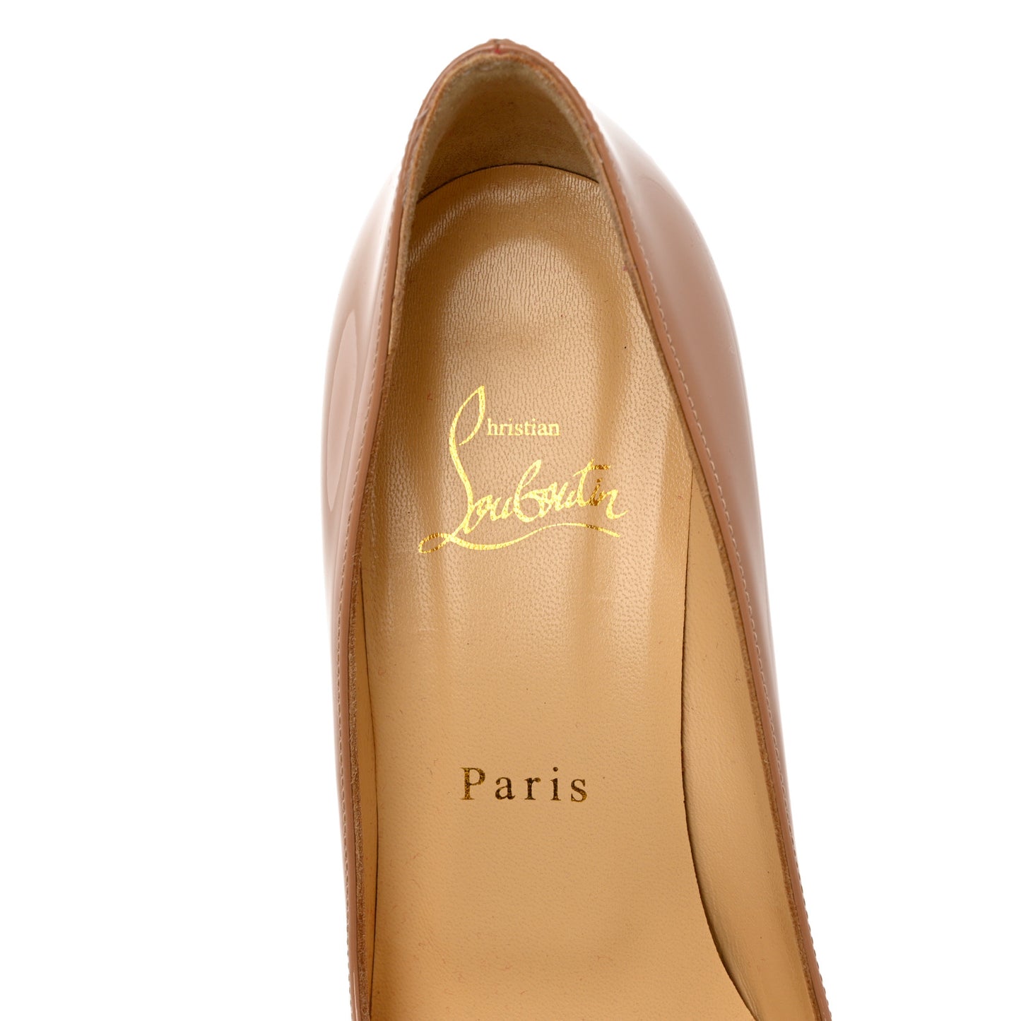 Patent Pigalle Follies 85 Pumps 36.5 Nude