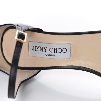 Jimmy Choo Kid Moxy 85 Sandals 40.5 Black 7 of 10