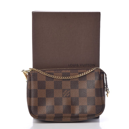 Louis Vuitton Damier Ebene Mini Pochette Accessories 8 of 8