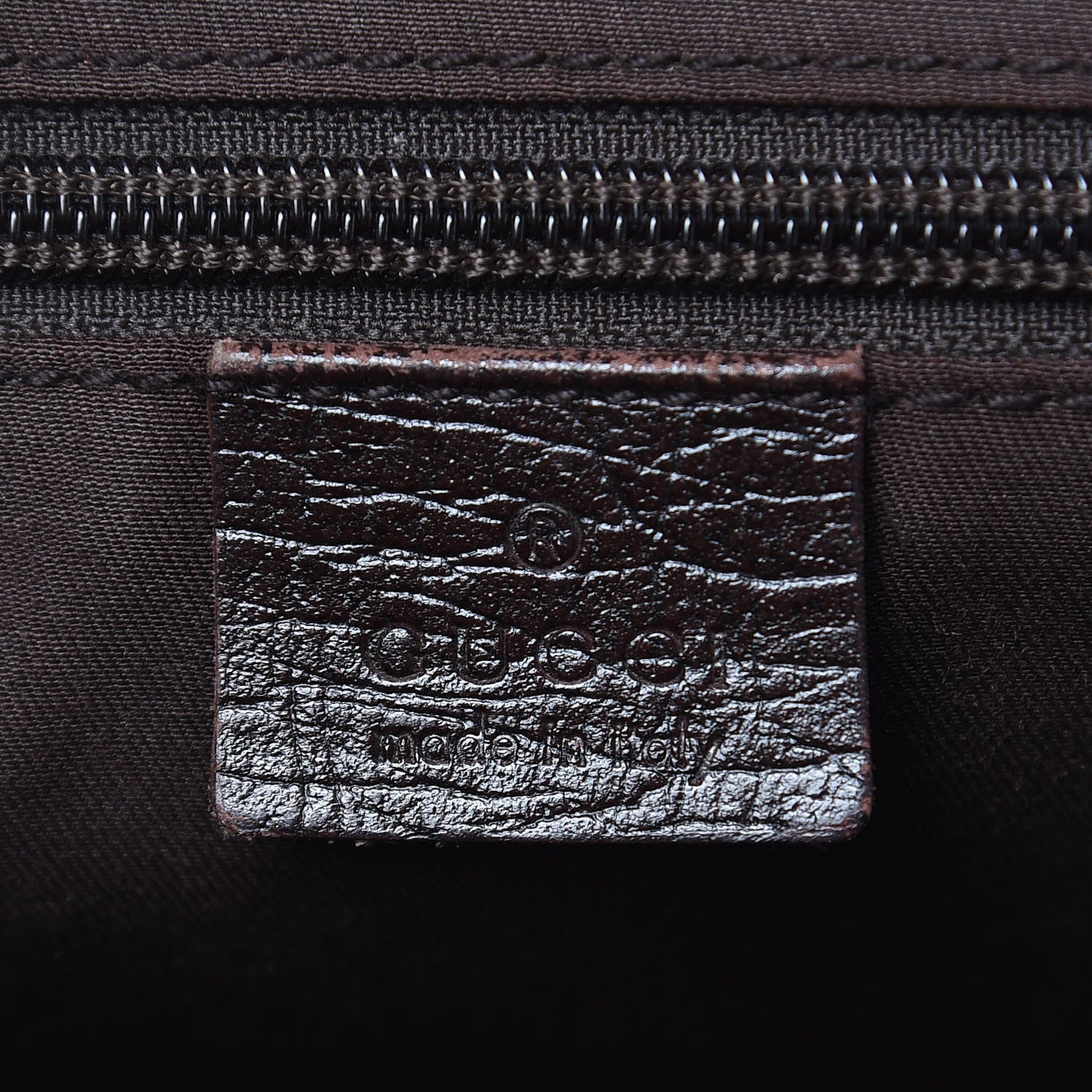 Gucci GG Plus Monogram Shoulder Bag Dark Brown 6 of 17