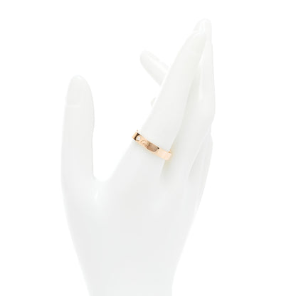 Cartier 18K Pink Gold Diamond 4mm C De Cartier Wedding Band Ring 61 9.75 2 of 5