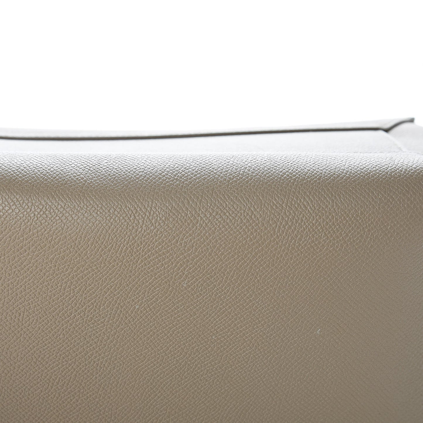 Grained Calfskin Micro Belt Bag Light Taupe