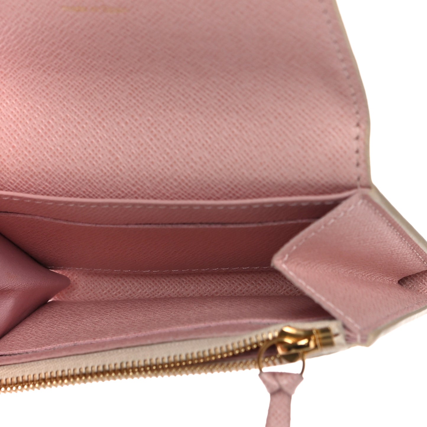 Damier Azur Rosalie Coin Purse Rose Ballerine