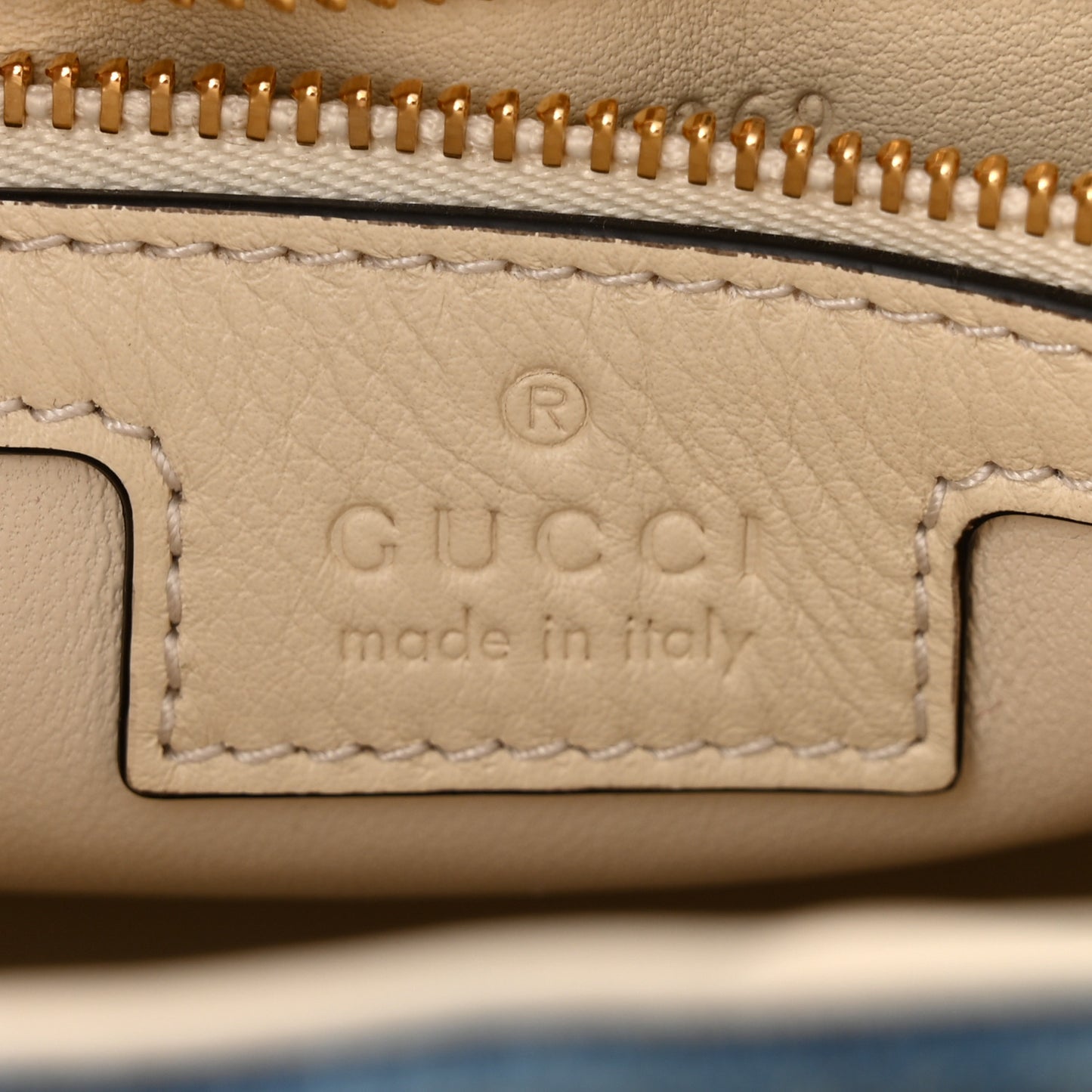 Denim Small Jackie Shoulder Bag Blue Denim