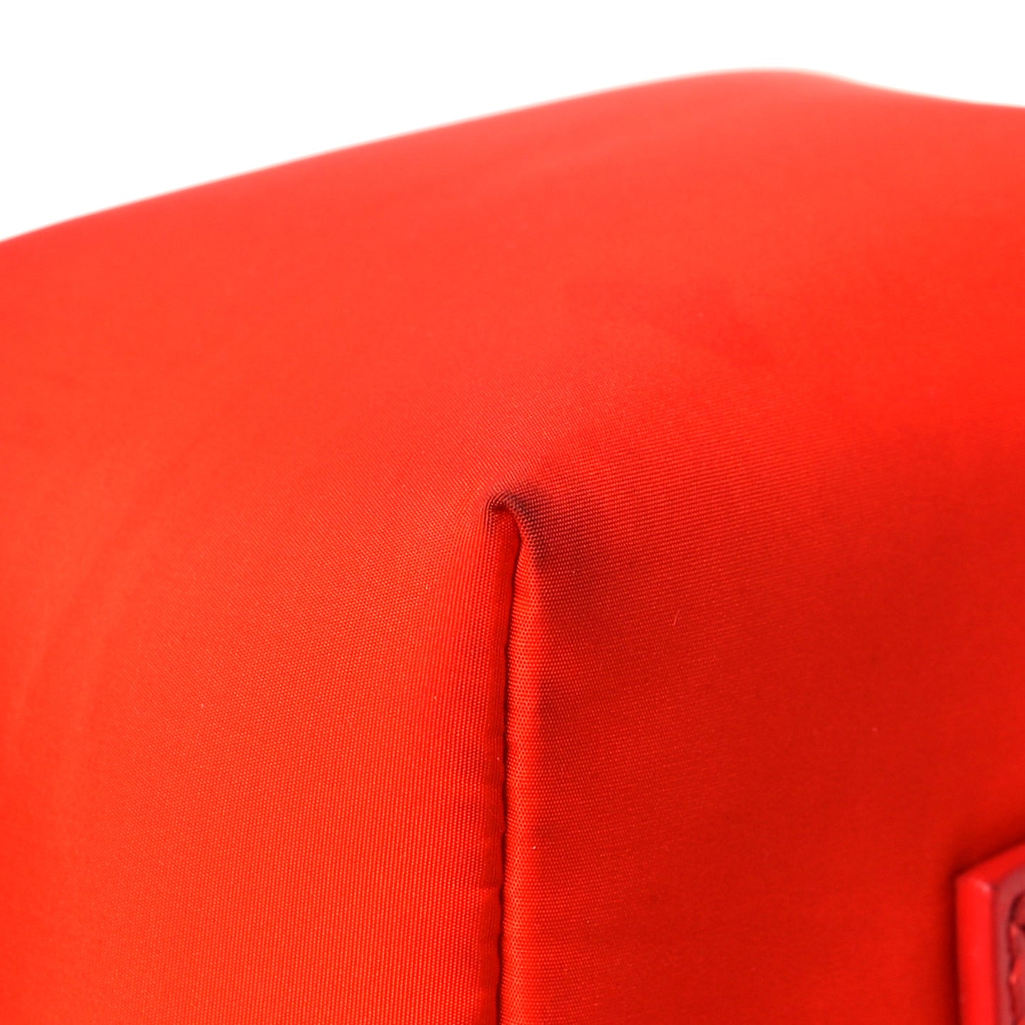 Nylon Mini Crossbody Pouch Orange