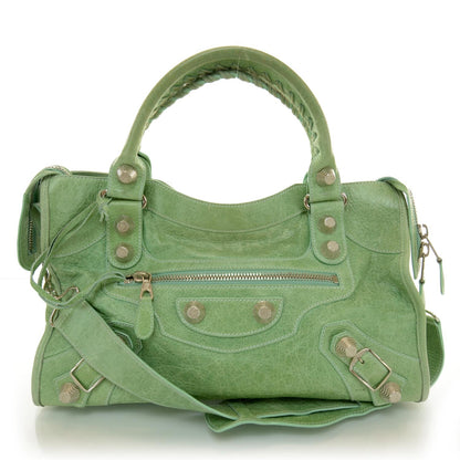 Balenciaga Agneau Giant 21 Gold Hardware CIty Vert D'eau 1 of 10