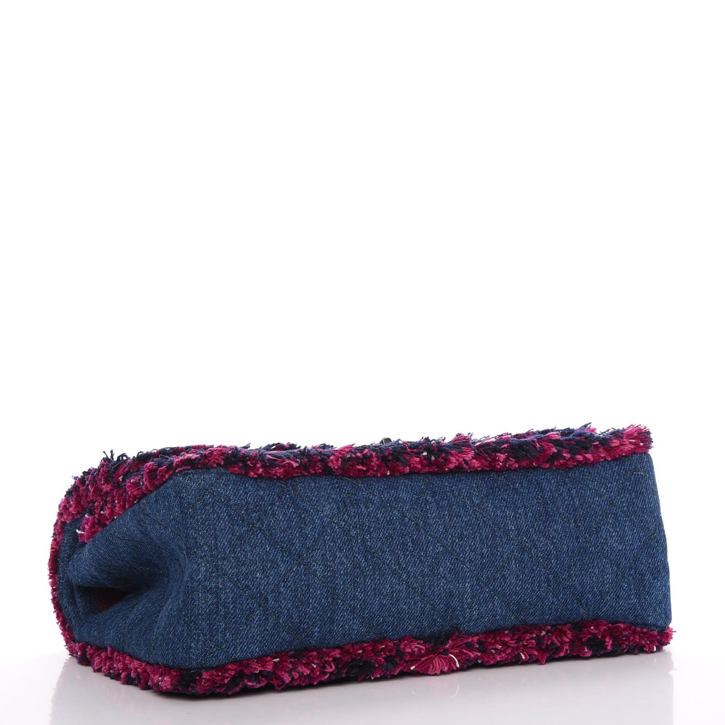 Denim Tweed 2.55 Reissue 225 Flap Blue Dark Pink