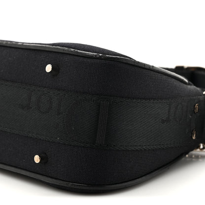 Christian Dior Silk Jersey Crystal Hardcore Shoulder Bag Black 9 of 14