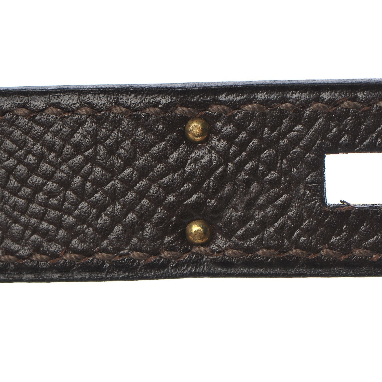 Hermes Courchevel Birkin 35 Chocolate 16 of 33