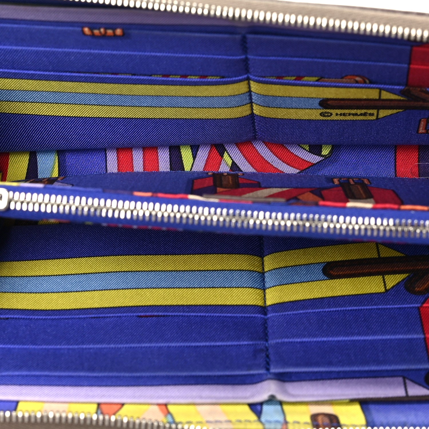 Hermes Epsom Silk'in Wallet Etoupe 4 of 6