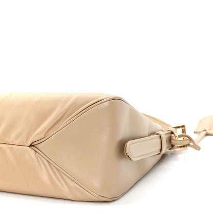 Prada Re-Nylon Vitello Large Aimee Shoulder Bag Cammello 9 of 9