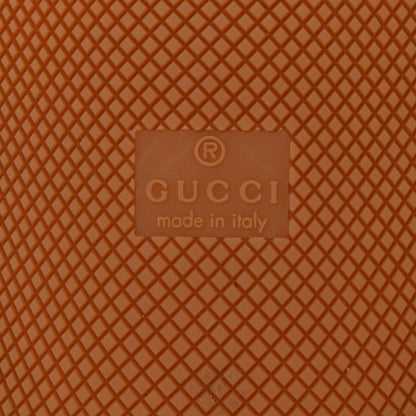 Gucci Lame Canvas Nubuck GG Monogram Womens Screener 50mm Sneakers 38 Gardenia Silver Dusty Milk White Mystic White 6 of 9