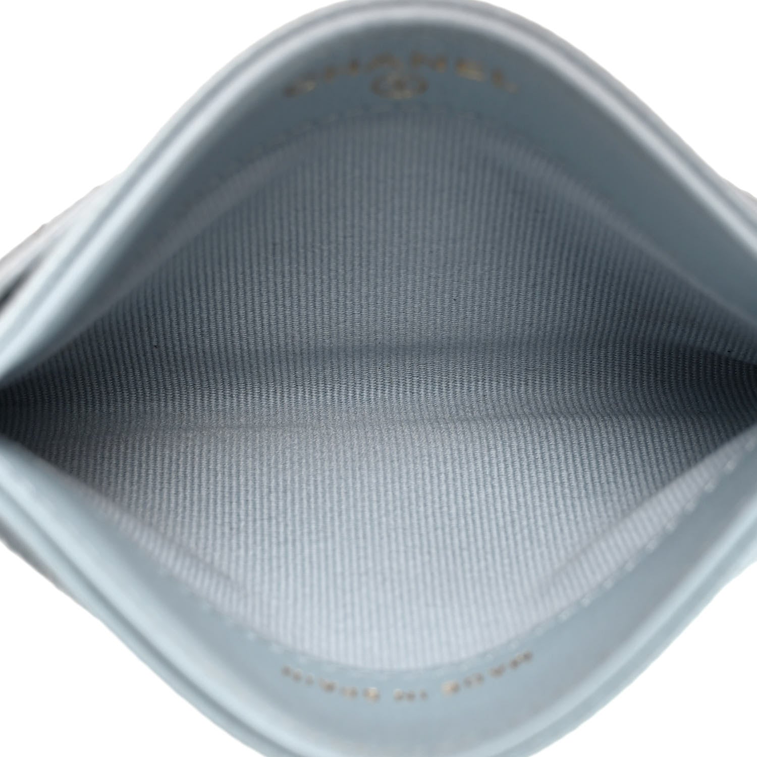 Chanel Caviar Quilted Card Holder Light Blue 5 of 8
