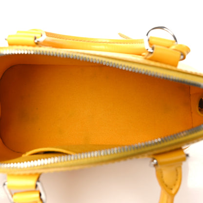 Louis Vuitton Epi Alma BB Citron 5 of 9