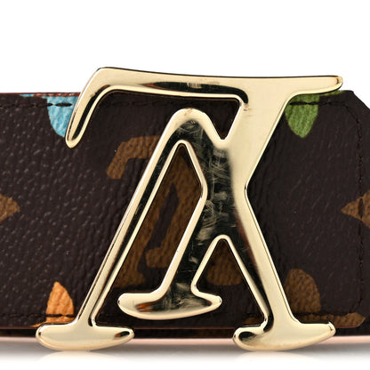 Louis Vuitton Monogram Craggy 40mm LV Tag Reversible Belt 100 40 Chocolate 10 of 10