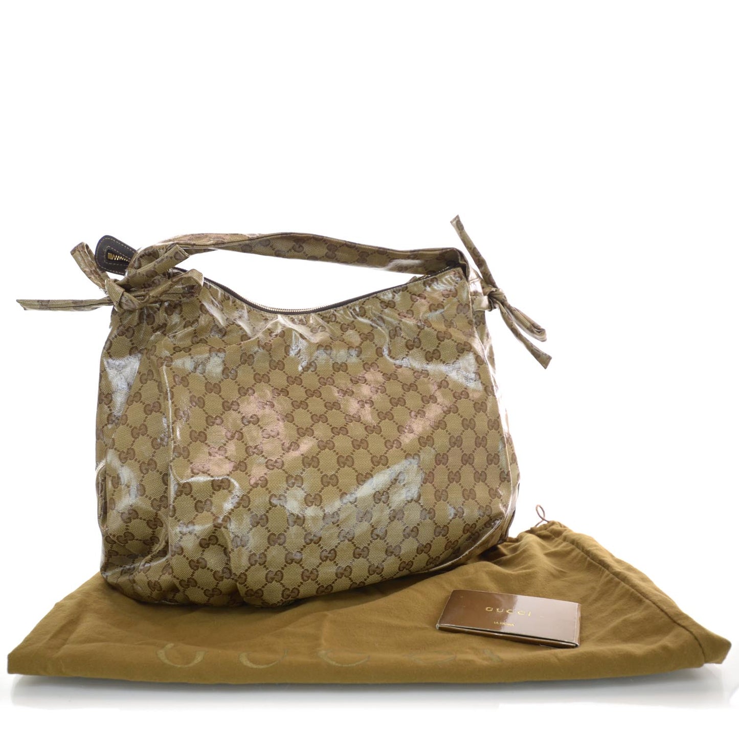 Crystal Monogram Hysteria Hobo
