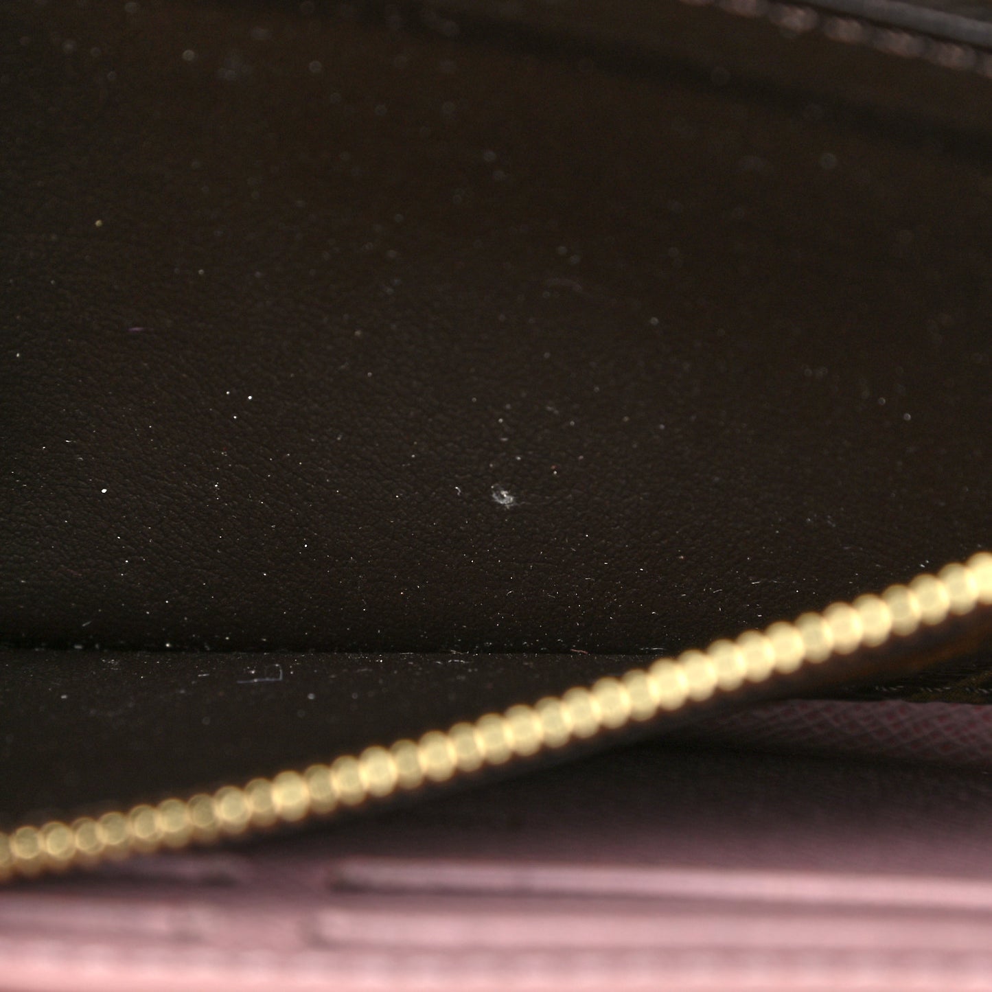 Monogram Clemence Wallet Rose Ballerine