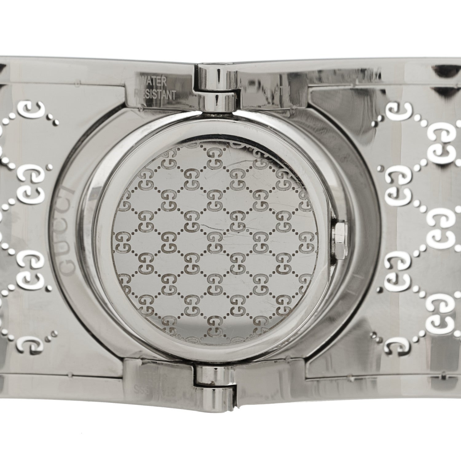 Gucci Stainless Steel 33mm Twirl Quartz Watch Brown 4 of 5