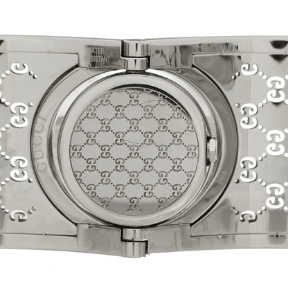Gucci Stainless Steel 33mm Twirl Quartz Watch Brown 4 of 5
