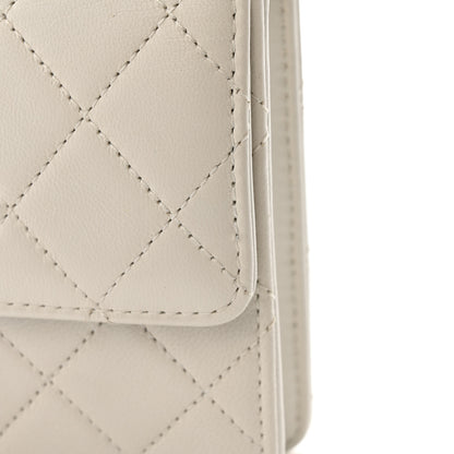 Chanel Lambskin Quilted Small Chic Pearls Flap White 11 of 14