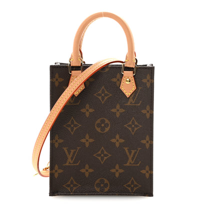 Louis Vuitton Monogram Petit Sac Plat 1 of 10