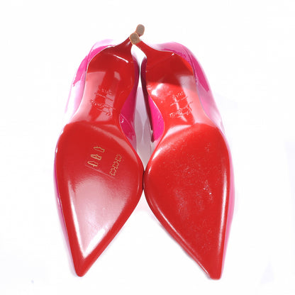 Christian Louboutin Patent Pigalle 85 Pumps 38.5 Grenadine 3 of 4