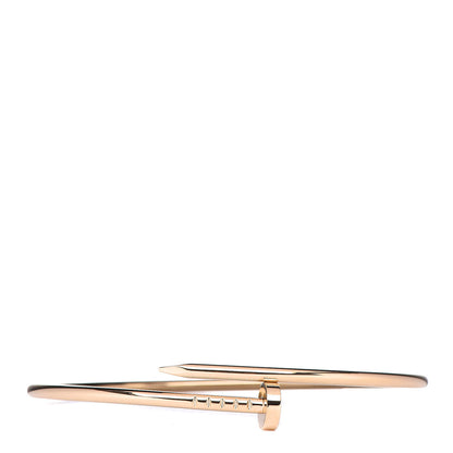 Cartier 18K Yellow Gold Small Juste Un Clou Bracelet 18 1 of 6