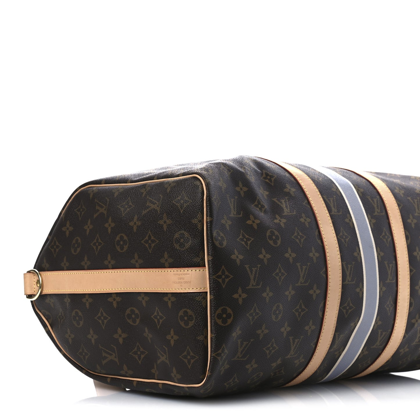 Monogram My LV Heritage Keepall Bandouliere 50 Light Gray White