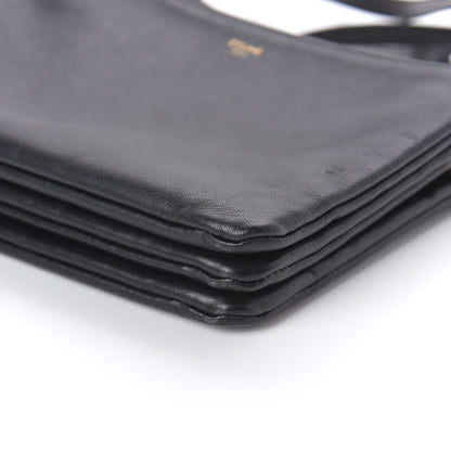 Celine Lambskin Small Trio Crossbody Bag Black 8 of 9