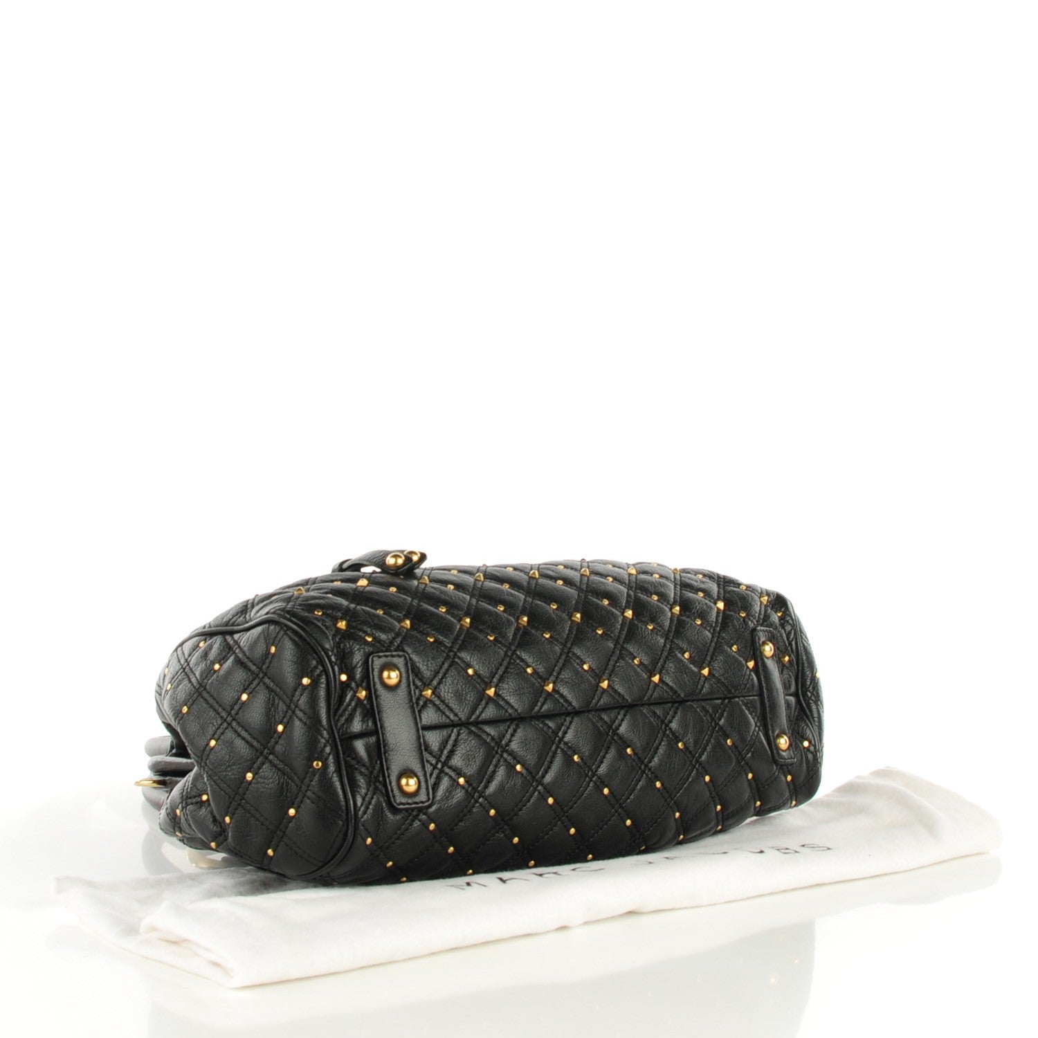 Marc Jacobs Calfskin Quilted Stardust Stam Black 4 of 8