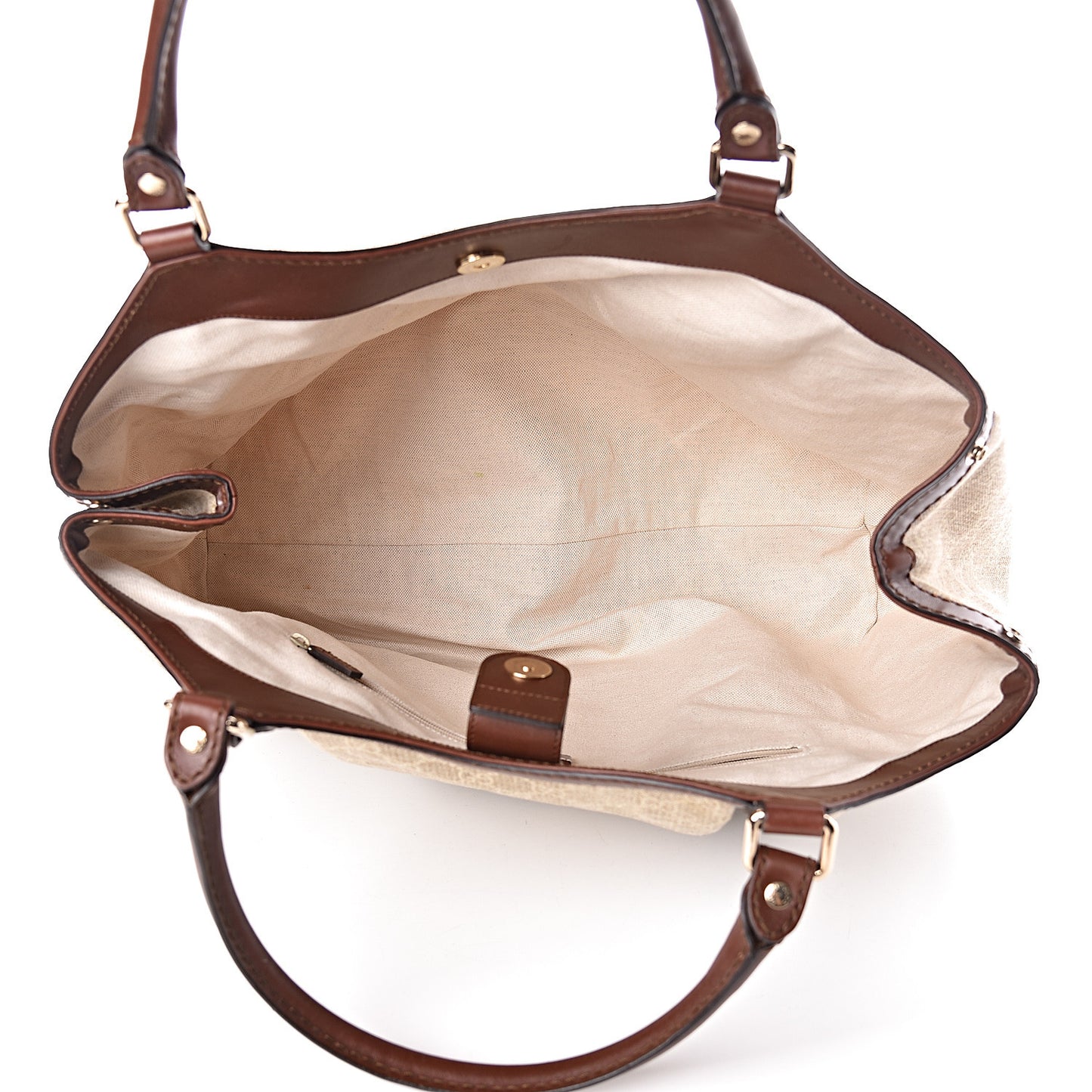 Monogram Cabinato Large Sukey Tote Brown