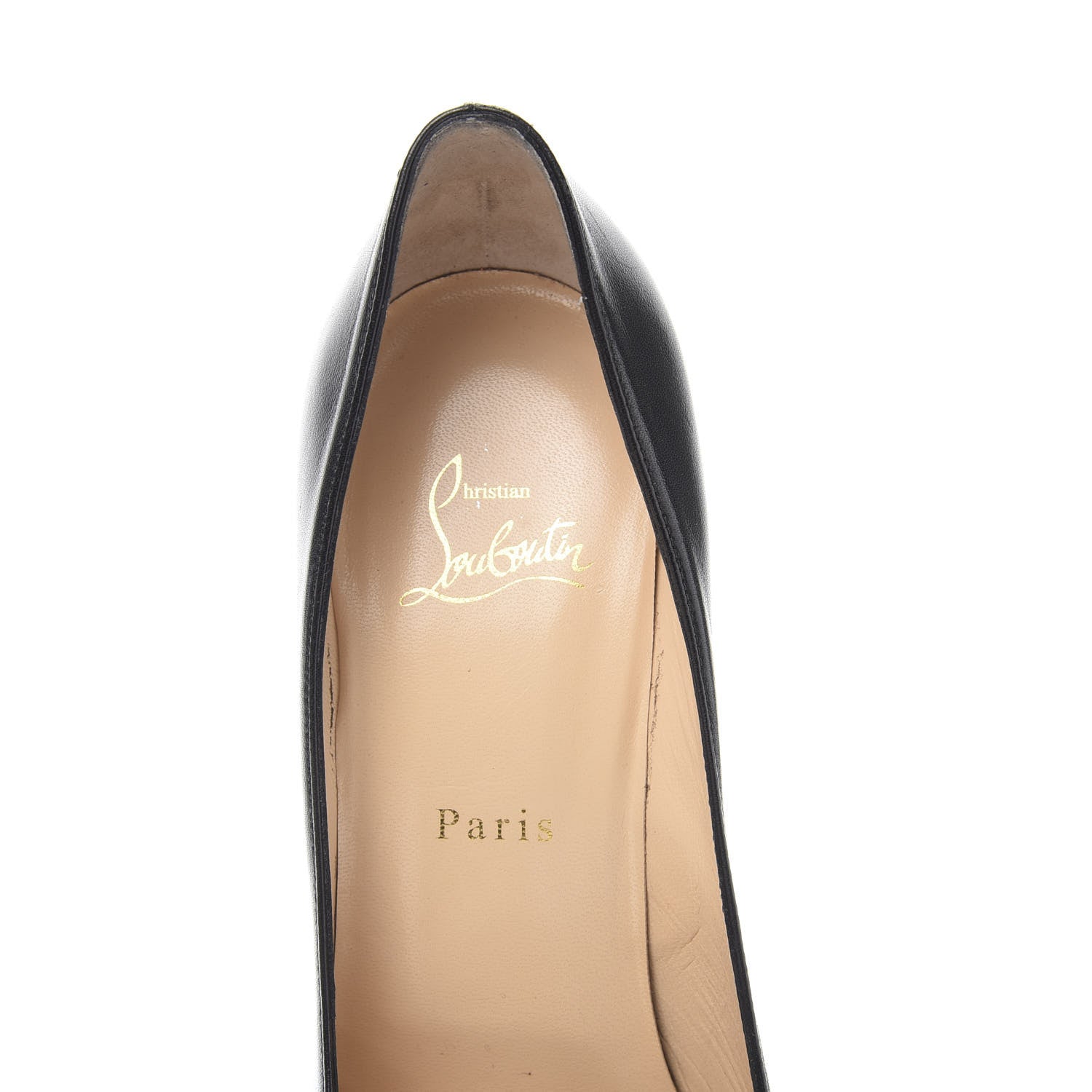Christian Louboutin Kid Decollete 554 100 Pumps 40 Black 6 of 9