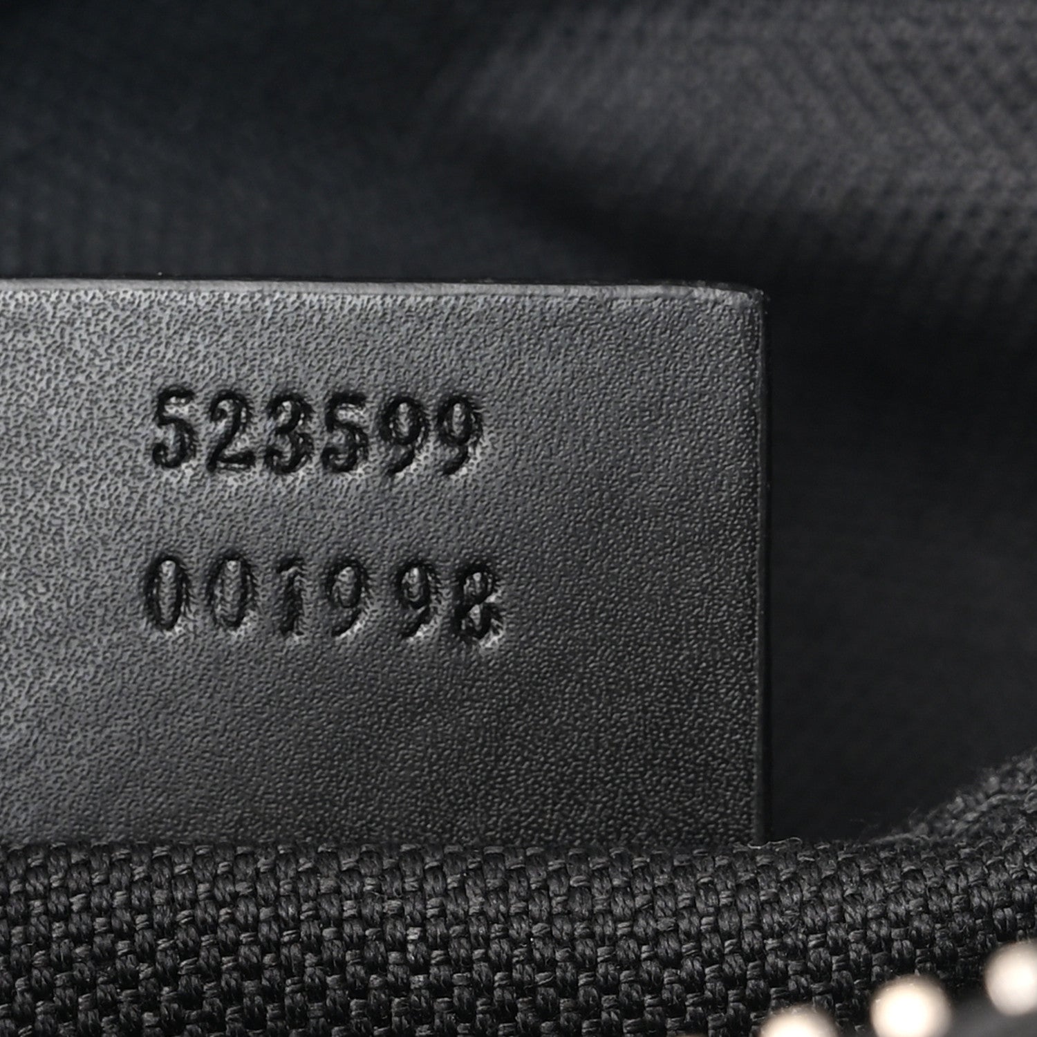 Gucci GG Supreme Monogram Web Small Flat Messenger Bag Black Grey 8 of 11