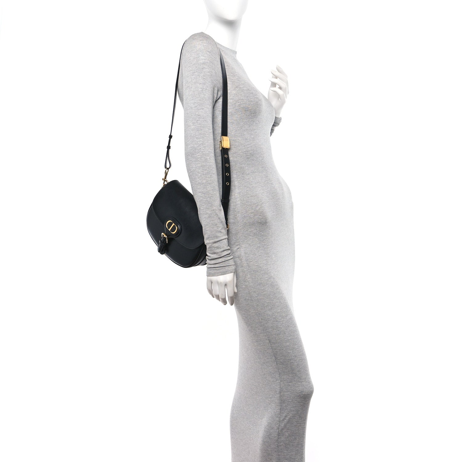 Christian Dior Box Calfskin Medium Bobby Flap Black 2 of 11